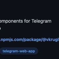 react-telegram-web-app в Telegram: демонстрация интеграции WebApp на React