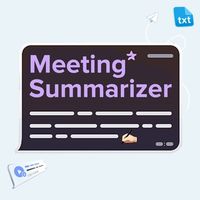 Briefer [AI Meeting Summarizer] в Telegram: резюме встреч, аудио и видео