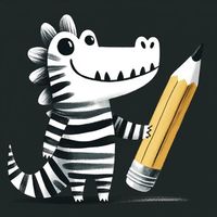Крокозябр — Крокодил с рисунками! в Telegram: рисование и виртуальные питомцы
