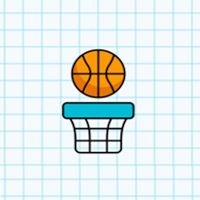 Basket Goal в Telegram: аркадная мини-игра с бросками мяча и препятствиями